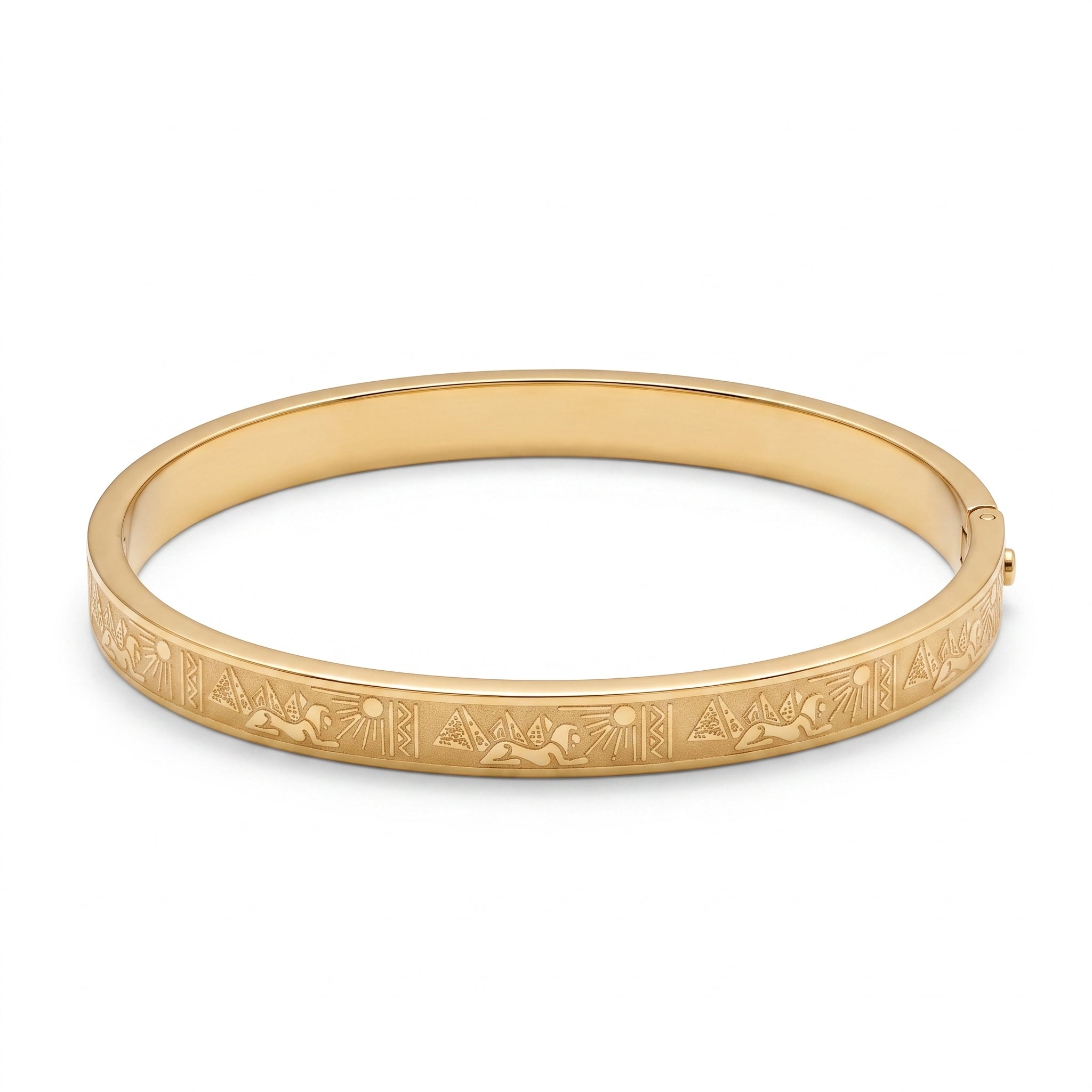 Ancient Pharaonic Cuff Bangle