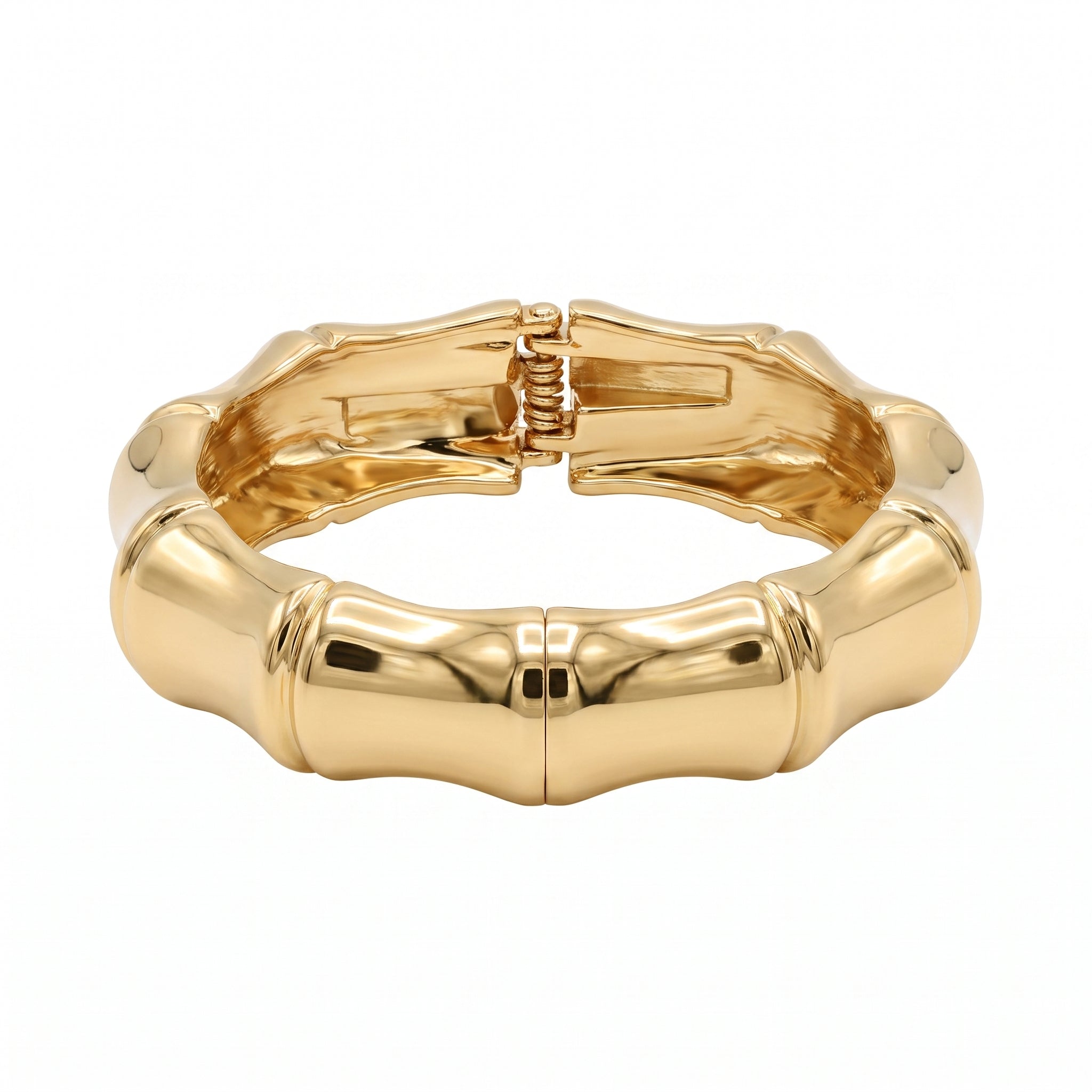 Chunky Bold Bamboo Bangle