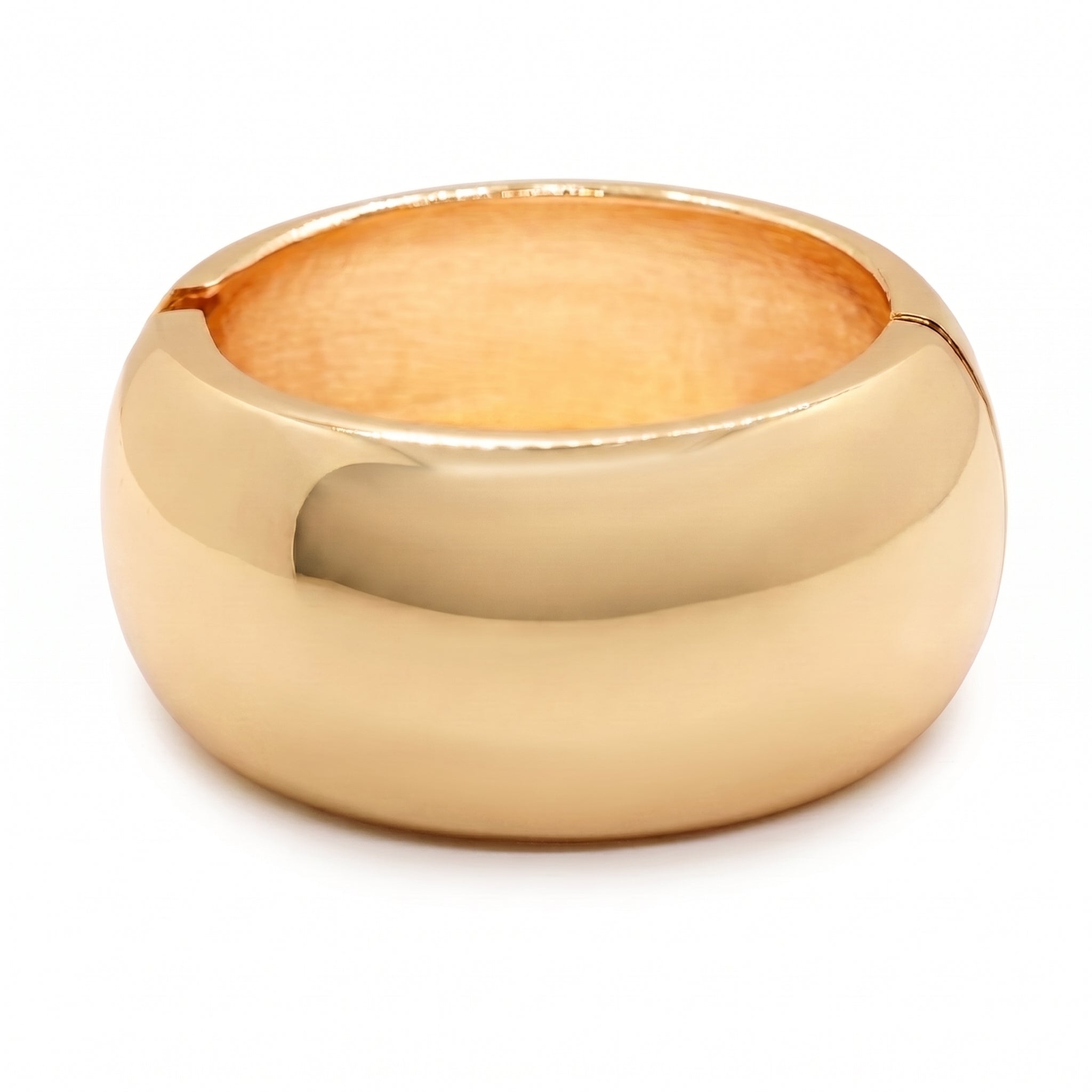 Chunky Bold Oval Bangle