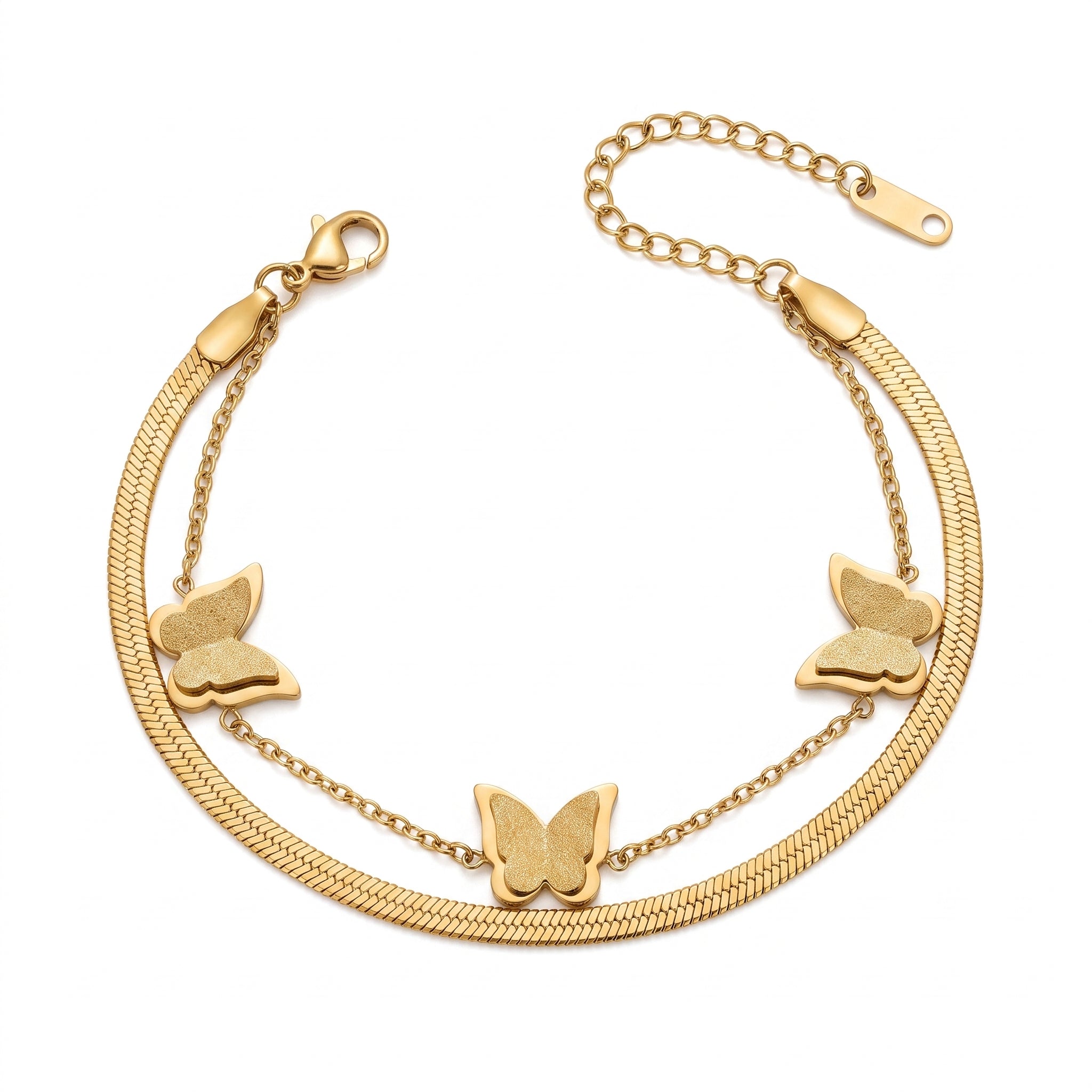 Mariposa Gold Butterfly Bracelet