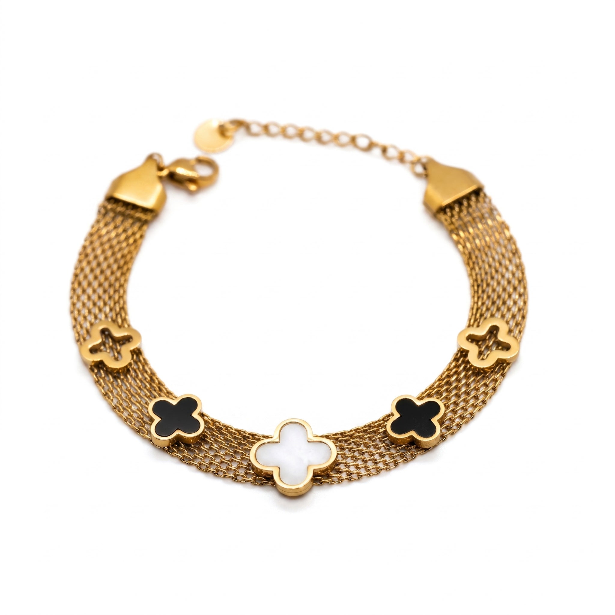 Woven Clovers Bracelet