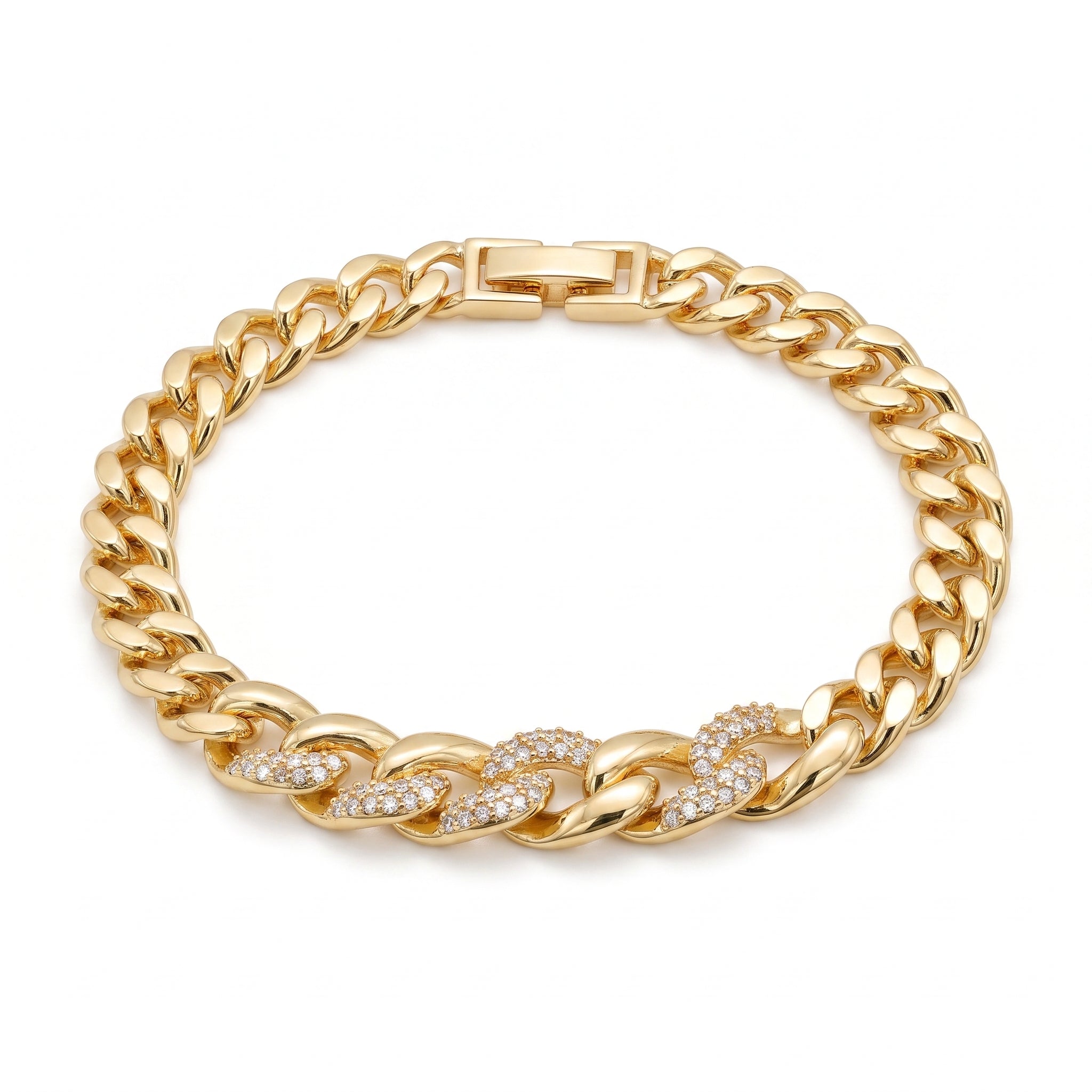 Gold Cuban Bracelet